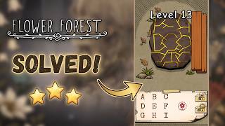 🌸 Flower Forest - Word Puzzle | Level 13 Walkthrough & Solution [iOS/Android] 🧠