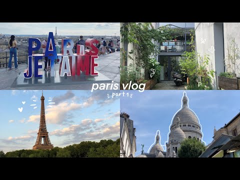 Paris Vlog pt.1｡˚🥖⋆｡ Сentre Pompidou, Montmartre, Champ de Mars 🧺˚₊ [українські саби]