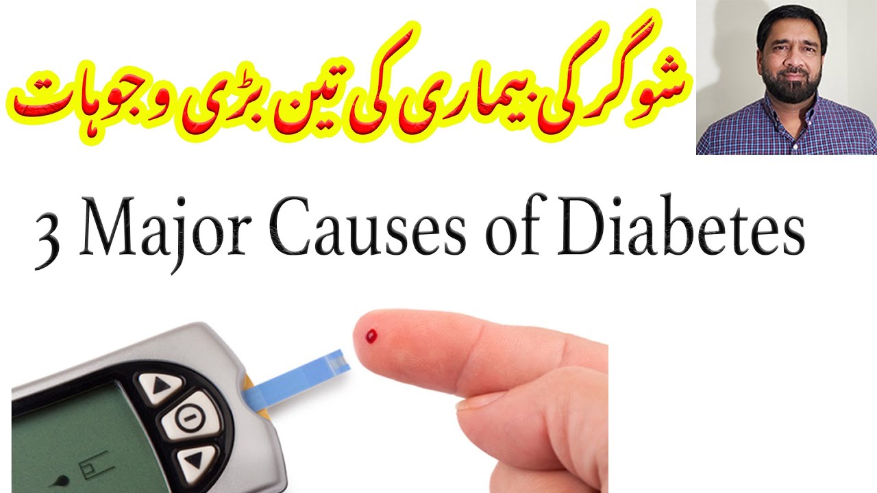 3 Major Causes of Diabetes | Main Causes of Sugar | Diabetes major Causes | What Causes Diabetes