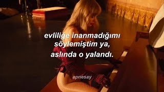Taylor Swift - Eldest Daughter (Türkçe Çeviri)