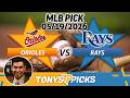 Baltimore Orioles vs Tampa Bay Rays Pick 5/19/26 MLB Pick Prediction