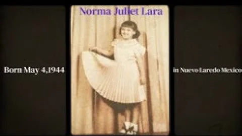 Norma Lara Memorial Photo Album Original