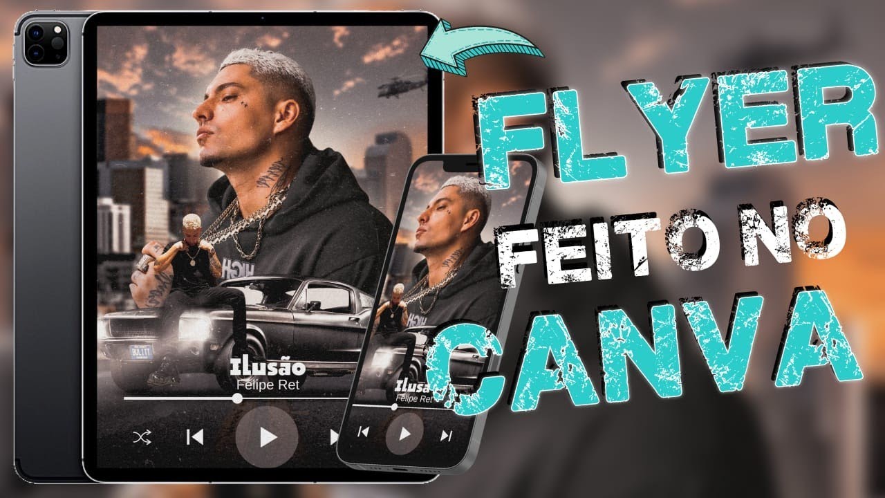 FLYER de eventos Profissional no CANVA