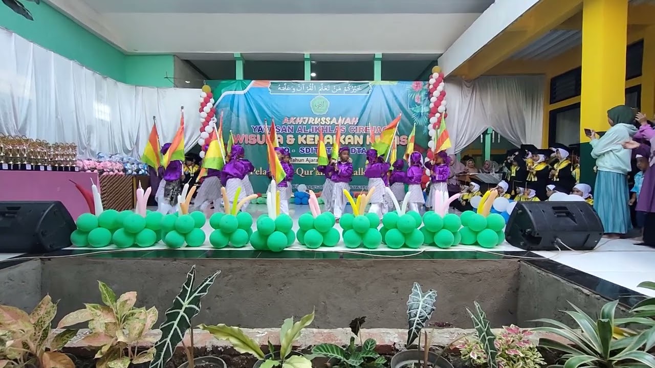 Tarian Indonesia Memanggil Penampilan dari Santri TKQ Al Ikhlas Cirejag Cibalongsari Klari Karawang