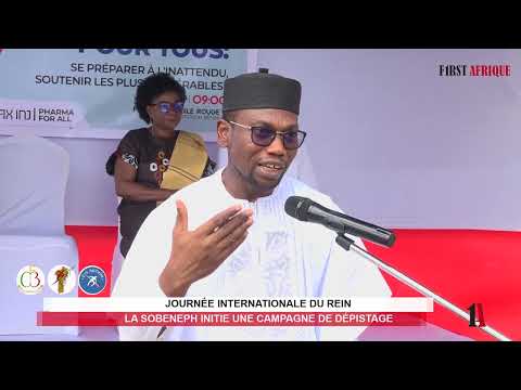 JOURNÉE INTERNATIONALE DU REIN : LA SOBENEPH INITIE UNE CAMPAGNE DE DÉPISTAGE