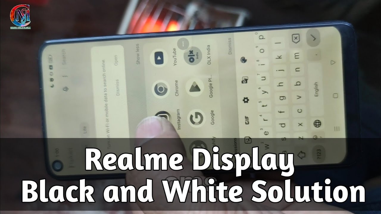 Realme 7 Pro Display Black And White Problem | Realme Display Black And ...