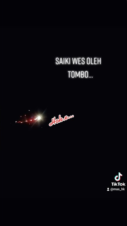 Story wa/ loro seng tau tak roso.