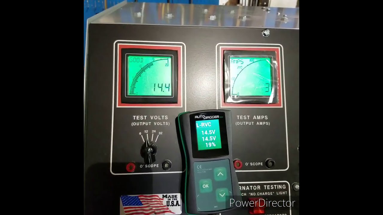 Bench Testing a computer controlled alternator YouTube