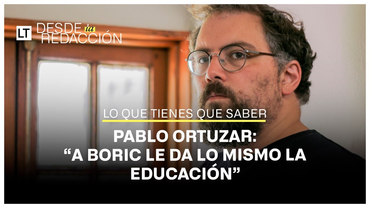 Pablo Ortuzar y crisis en la educación: "El gobierno condenó a la mediocridad el sistema completo"
