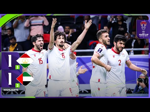 Full Match | AFC ASIAN CUP QATAR 2023™ | Round of 16 | Tajikistan vs United Arab Emirates