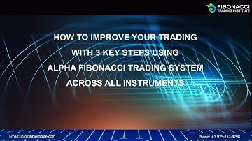 How to Improve Your Trading with 3 Key Steps Using the Alpha Fibonacci System Across All Instruments