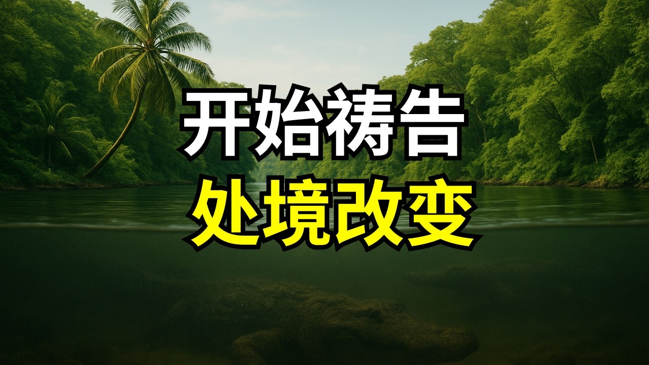 【突破祷告】当你这样祷告，神会开始改变你的处境