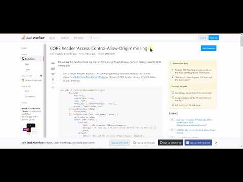 Allow CORS: Access-Control-Allow-Origin Angular