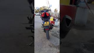 FTM HAMMER 125CC police led light and Exhaust sound