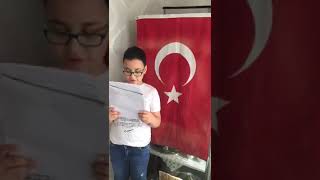 19 Mayis Atatürkü Anma Gençli̇k Ve Spor Bayrami Kutlu Olsun 3D Sinifi Hasan Emre Keçer