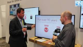 RCA, 32″ 1080P FHD TELEVISION RCA - 55in Curved RTUC5537 & 50in RLDED5098UHD Affordable 4K TVs - CES 2017 - Poc Network