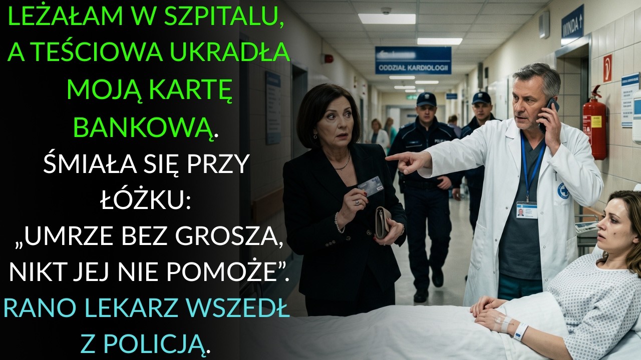 Obudziłam się po cesarskim cięciu z bólem i suchymi ustami. Pierwsza myśl: córka zdrowa. Druga: gdzie jest moja torebka? Teściowa wzięła ją „na przechowanie”. Cztery godziny później telefon zaczął...