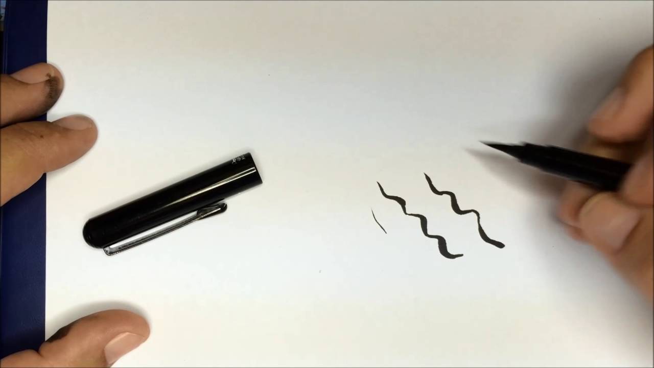 How To Draw With a (Pentel) Brush Pen · Beginner's Tips · SemiSkimmedMin 