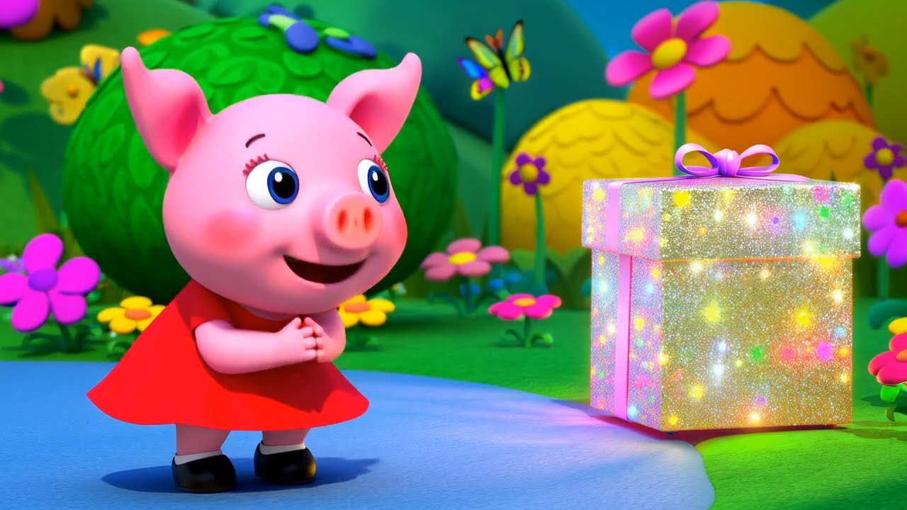 Peppa’s Magical Balloon Adventure 🌈Fun Kids Story & Song  Bedtime Rhymes for Children 
