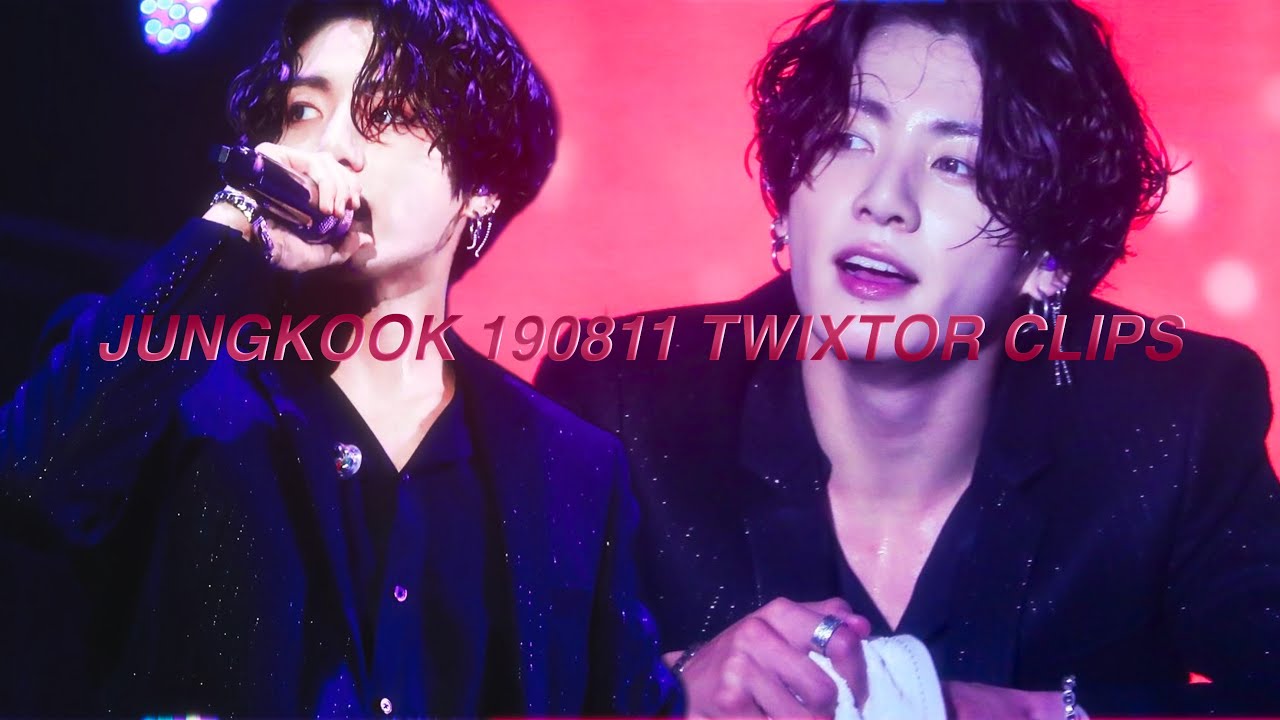 Jungkook 190811 Twixtor Clips - YouTube