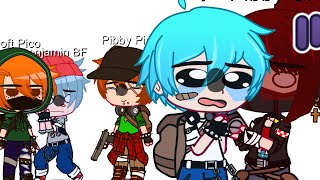 If Pico and GF survive the glich (gacha club) FNF Pibby Mod x Soft Mod￼ screenshot 1