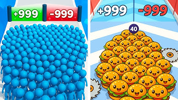 Count Masters Vs Food Run🪩 🎲🪩Walkthrough Max Gameplay BE5141