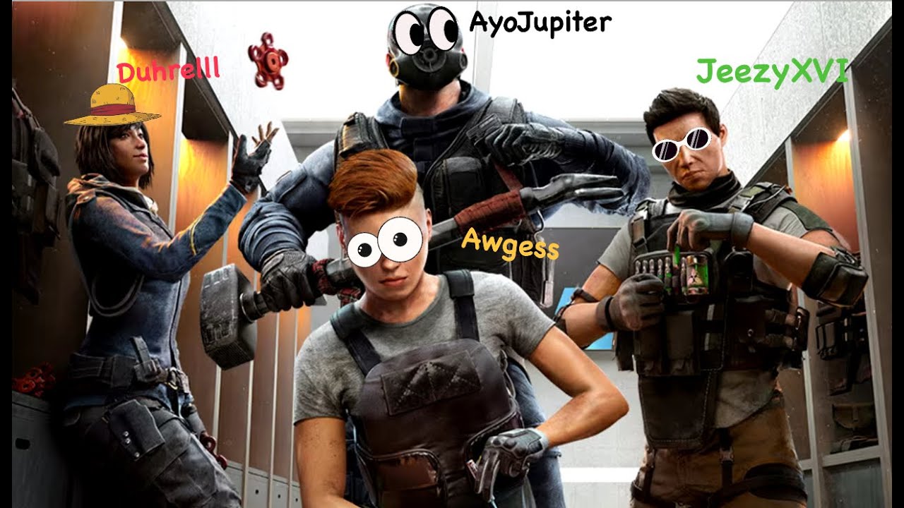 THE SILLIEST RAINBOW SIX SIEGE SQUAD - YouTube