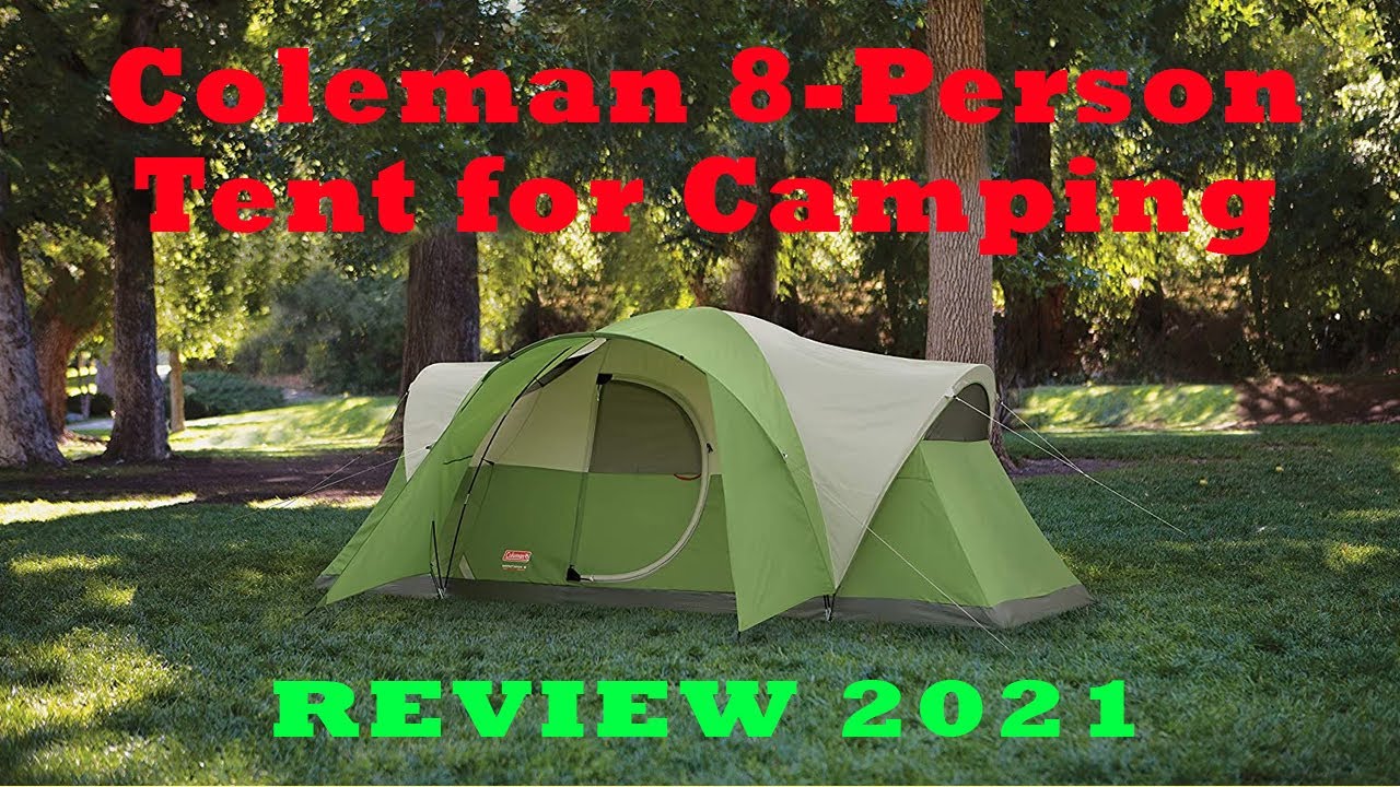 Coleman 8 Person Tent for Camping_Elite Montana Tent with Easy Setup - REVIEW 2021