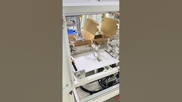 Customized empty tray box case erecting forming folding making machine