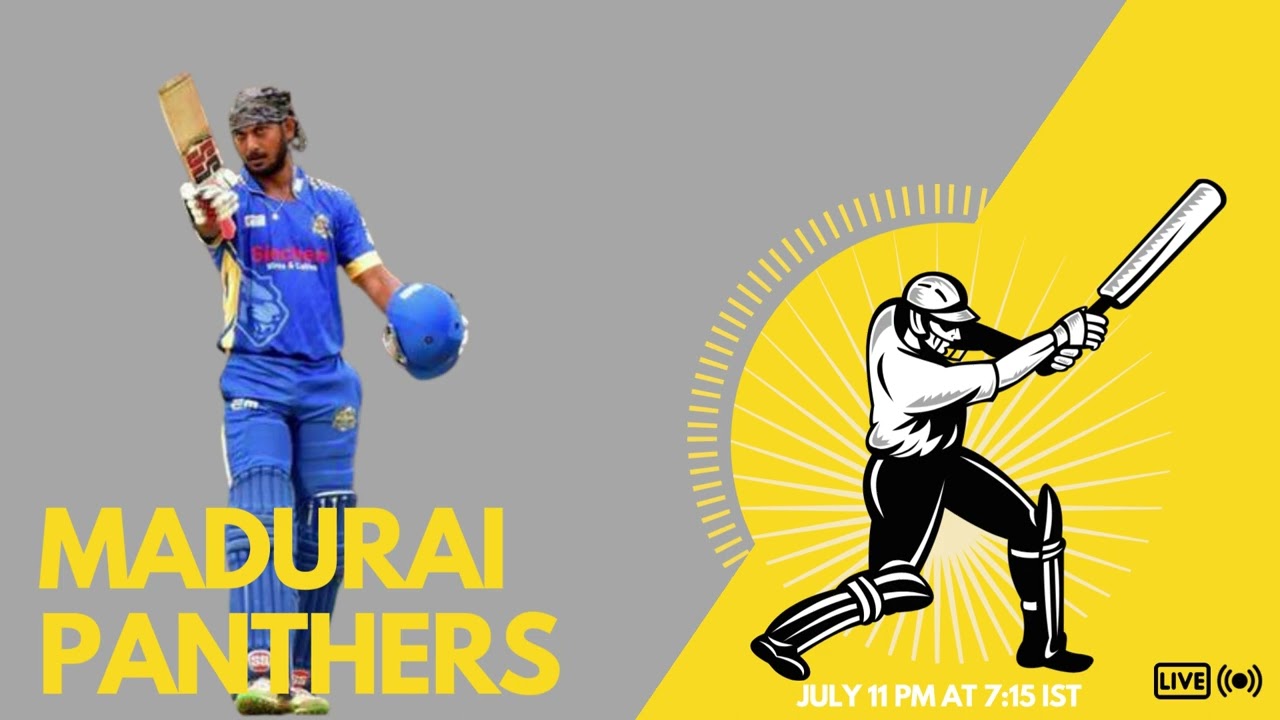 SALEM SPARTANS vs MADURAI PANTHERS - JULY 11, 2022