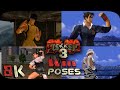 Tekken 3 all characters win poses 8k 60 fps