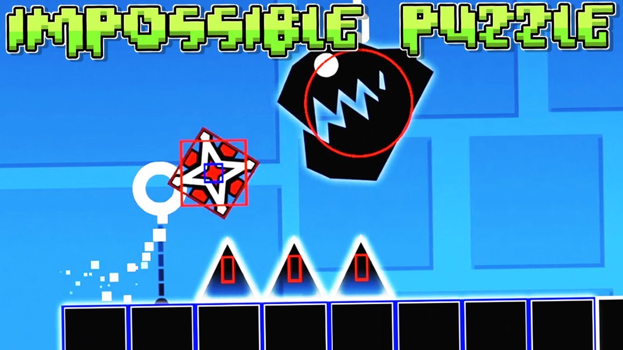 THE IMPOSSIBLE GEOMETRY DASH PUZZLE