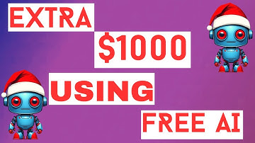 TOP TRENDING FREE AI TO MAKE YOUR FIRST $1000 WITH AI FOR BEGINNERS