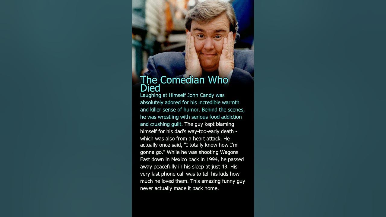 The Comedian Who Died Laughing at Himself us