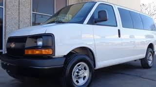 2015 Chevrolet Express Passenger LS 2500 for sale in HOUSTON, TX