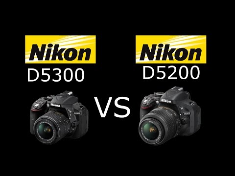 Nikon D5300 vs Nikon D5200 en Español | VS Digital