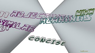 concise - 16 adjectives meaning concise (sentence examples)