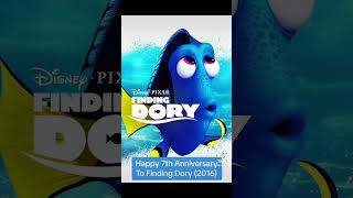 Happy 7th Anniversary To Finding Dory (2016)