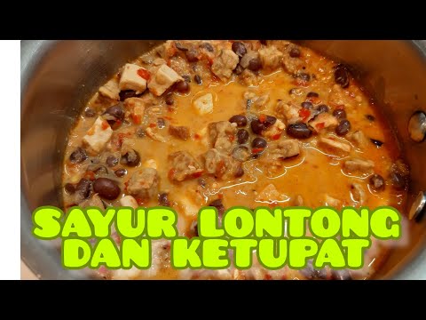 Sayur Tahu Tempe Untuk Lontong