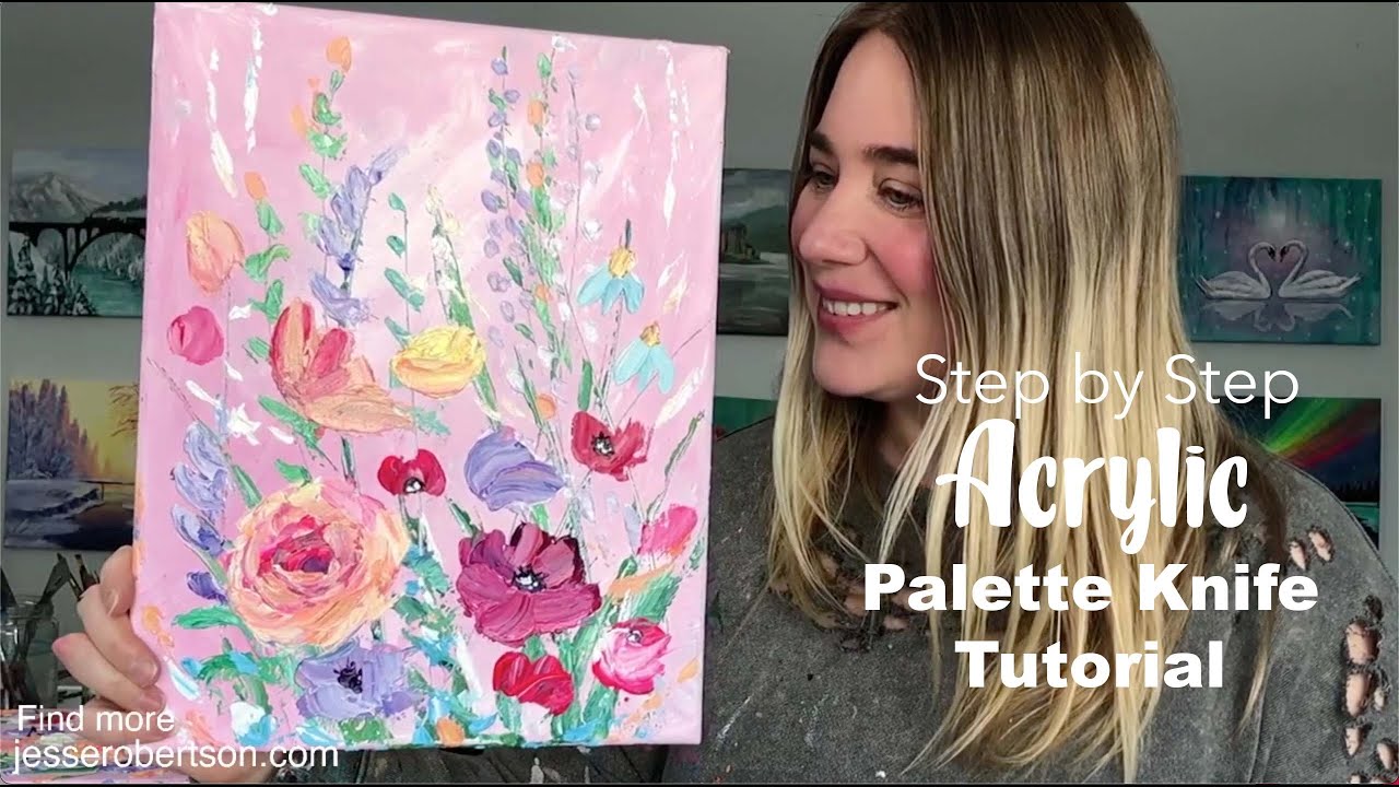 How to Paint on Paper with Acrylic 