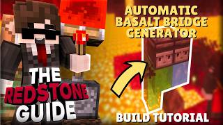 How to Build an Automatic Basalt Bridge Generator in Minecraft!