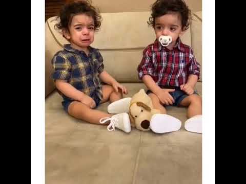 War over the pacifier از سری جنگ های پستونکی😂#sinasan#twins#boy#baby