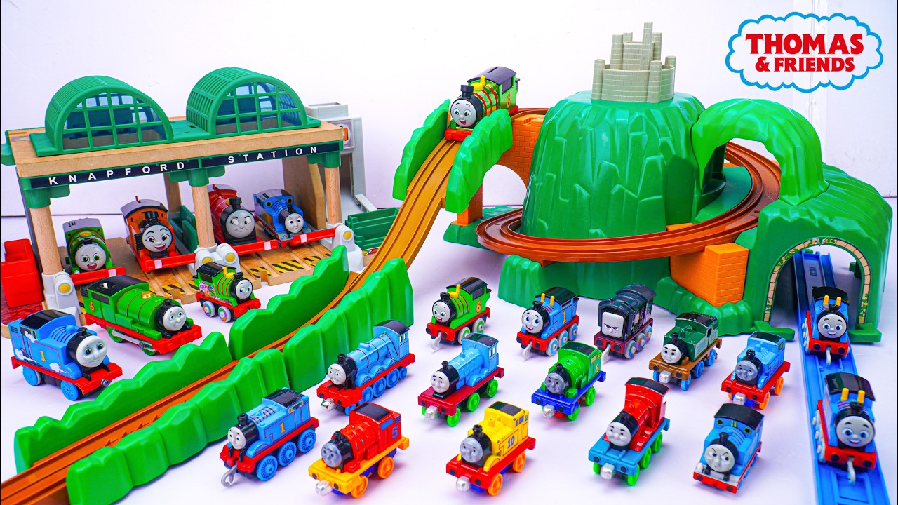 🚂💙 Thomas & Friends Track Toys Collection ASMR | Thomas in Roller Coaster Dokidoki Mountain Set