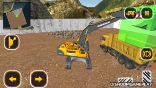 Heavy Excavator Crane City Construction Sim 2017 - Android Gameplay #2 screenshot 4