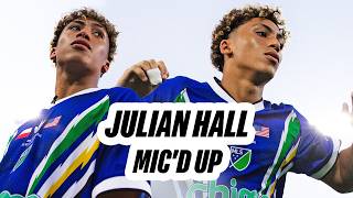 18-metis Red Bulls žvaigždė Julian Hall Mic'd Up MLS All-Star yra nuostabus