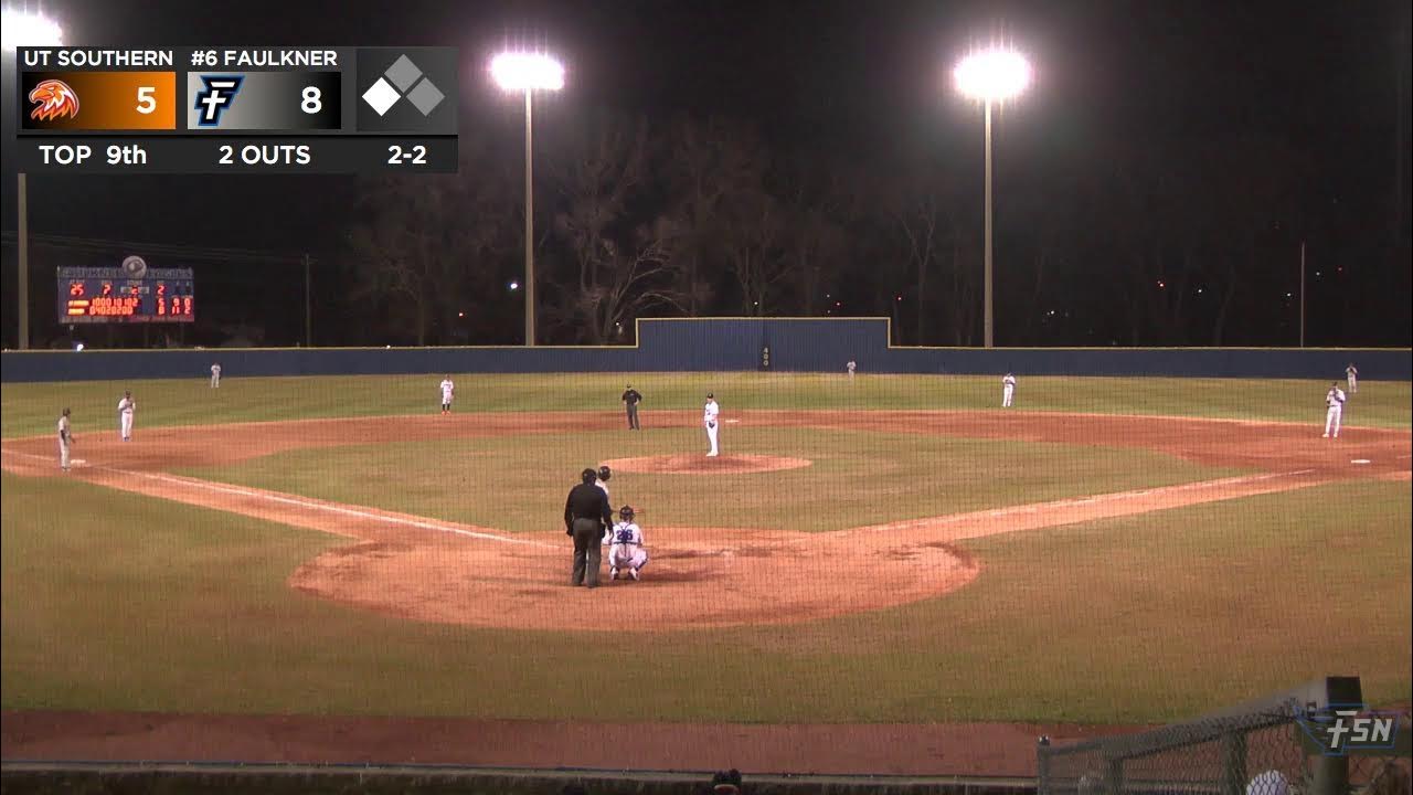 6 Faulkner vs. UT Southern (Baseball) YouTube