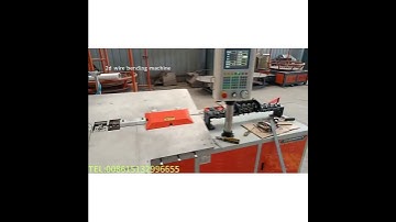 Seven Shaft CNC 2D 3D Steel Wire Bending Forming Making Machine Used For Car Sun Shade