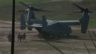 Marine Aircraft Group 39 conduct an air assault during exercise Steel Knight 23