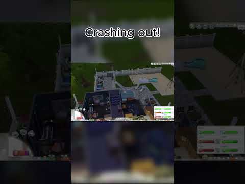 Crashing out over the Sims #sims4 #sims4customcontent #thesims4 #sims4game #crashout