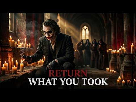THEIR SPIRITUAL ADVISOR SAID, "RETURN WHAT YOU TOOK"... NOW THEY FEAR SLEEP😱 | JOKER DARK MOTIVATION